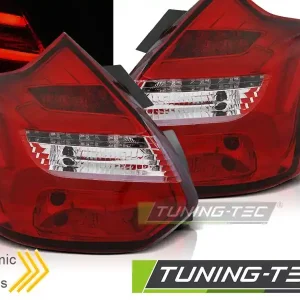 Zadní led světla Ford Focus 3 11-10/14 hatchback červená bílá led bar SEQ IND. Kup Teď