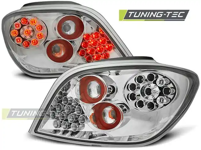Horká Nabídka Zadní led světla Peugeot 307 04/01-07 chrom led