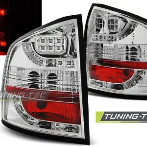Zadní led světla Skoda Octavia II combi 04-12 chrom led Odeslání Ihned