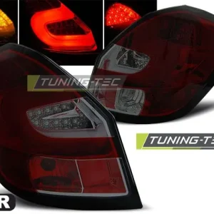 Koupit Online Zadní led světla Skoda Fabia II 07-06/14 červená kouřová led