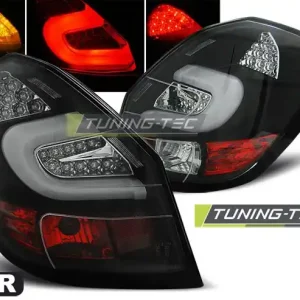 Dokud Zásoby Vydrží Zadní led světla Skoda Fabia II 07-06/14 černá kouřová led