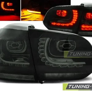 Zadní led světla VW Golf 6 10/08-12 kouřová led Výprodej