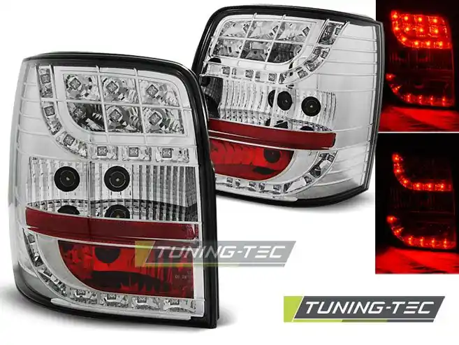 Zadní led světla VW Passat B5 96-00 variant chrom led Top Prodej