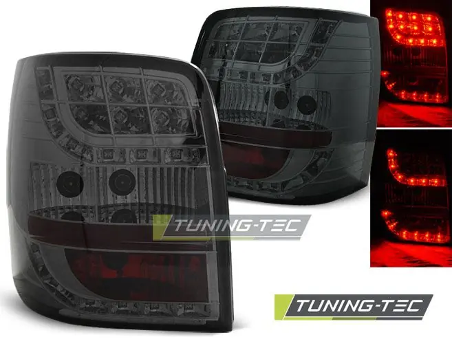 Zadní led světla VW Passat B5 96-00 variant kouřová led Levný