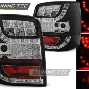 Zadní led světla VW Passat B5 96-00 variant černá led Pouze Dnes