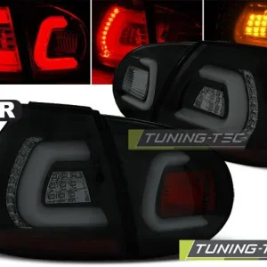 Zadní led světla VW Golf 5 10/03-09 černákouřová led bar Nejlepší Volba