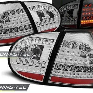 Zadní led světla VW Golf 5 10/03-09 chrom led Vysoce Kvalitní