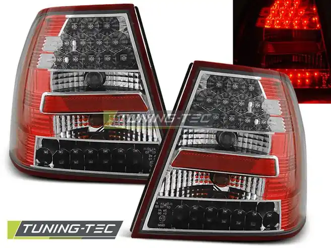 Zadní led světla VW Bora 09/98-07/05 červená bílá led Akční Nabídka