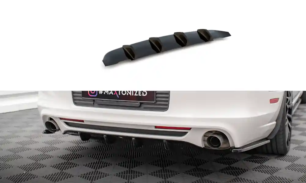 Rychlé Dodání Středový spoiler pod zadní nárazník Ford Mustang Mk5 facelift