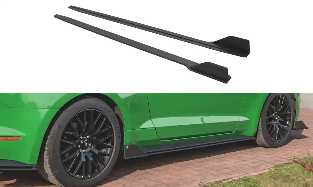 Koupit Online Nástavce prahů V.2 Ford Mustang GT Mk6 facelift