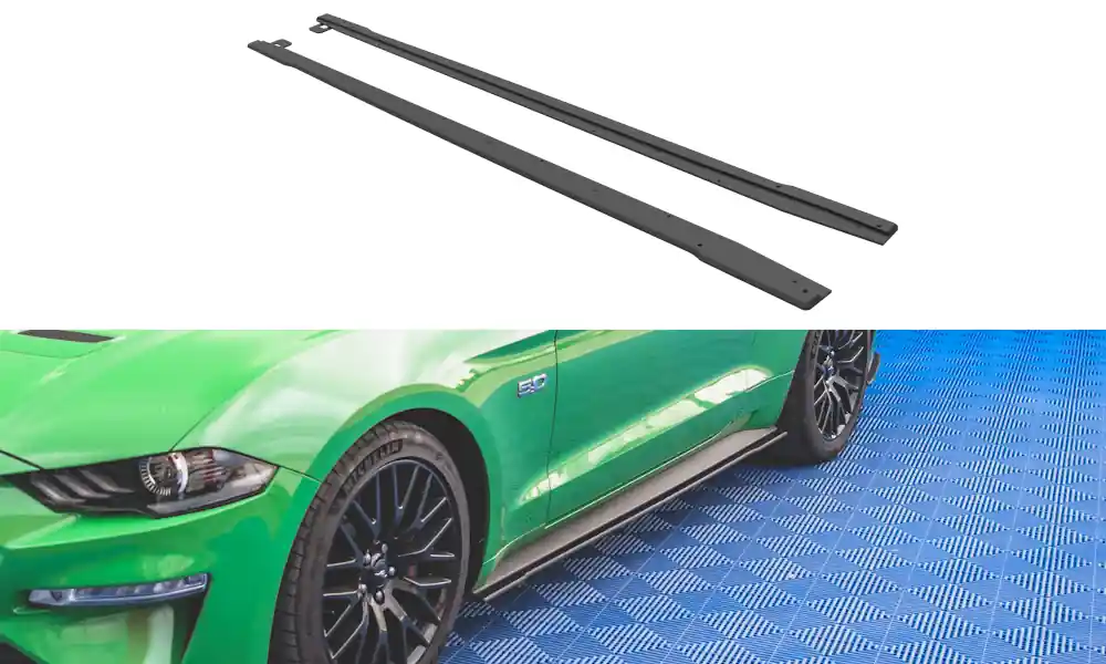 Super Cena Nástavce prahů V.1 Ford Mustang GT Mk6 facelift