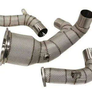 Nejprodávanější Downpipe s náhradou katalyzátoru TurboWorks Audi Q7 / S4 B9 / S5 F5 / SQ5 FY 3.0 TFSI EA839 (16-)