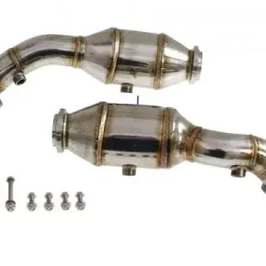 Vysoce Kvalitní Downpipes s náhradami katalyzátorů TurboWorks Mercedes C-Klasse W205 C43 / C400 / C450 AMG M276 (15-)