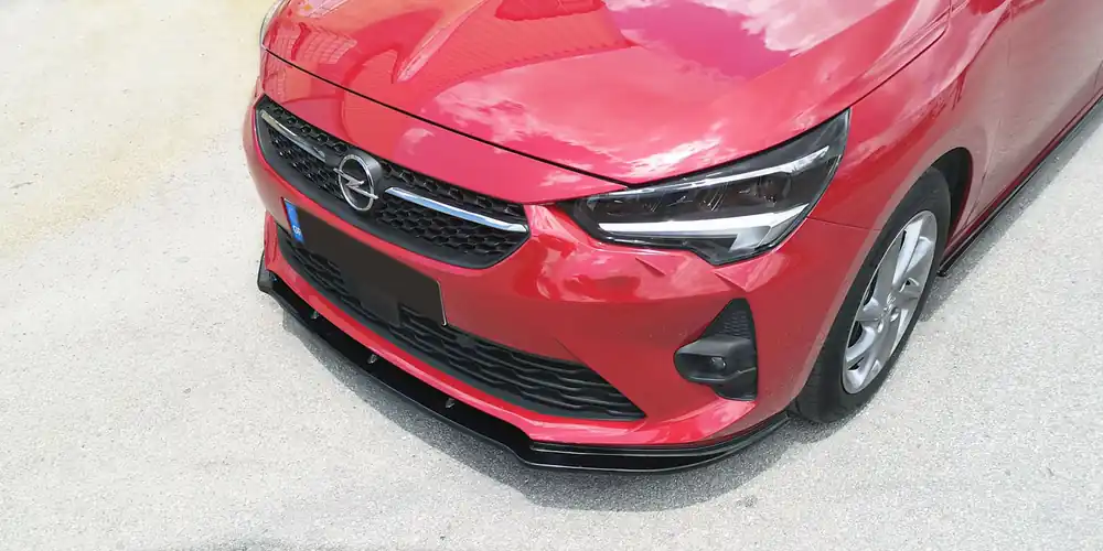 Spoiler pod přední nárazník Opel Corsa F (2019-2023) Vysoce Kvalitní