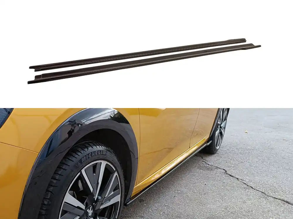 Kryty prahů Extensions V.2 Peugeot 208 Mk2 (2019-) Doprava Zdarma