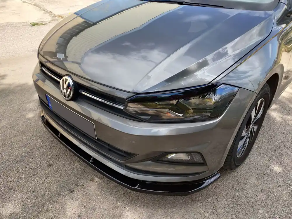 Akce Spoiler pod přední nárazník Volkswagen Polo Mk6 (2017-)