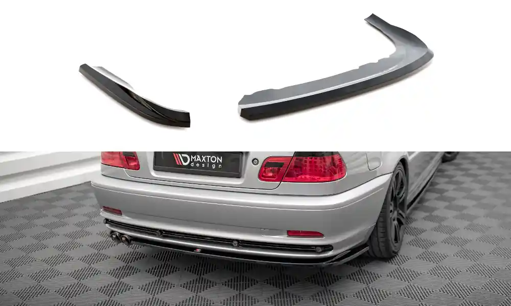 Značkový Boční spoiler pod zadní nárazník BMW 3 Coupe E46