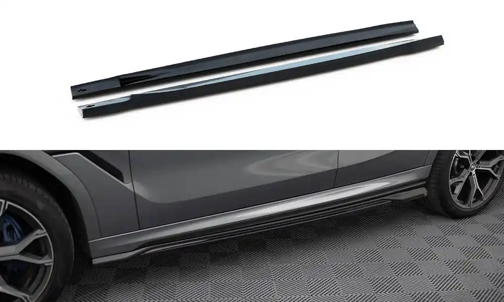 Nástavce prahů V.1 BMW X6 M-Pack G06 facelift Nakupujte Hned