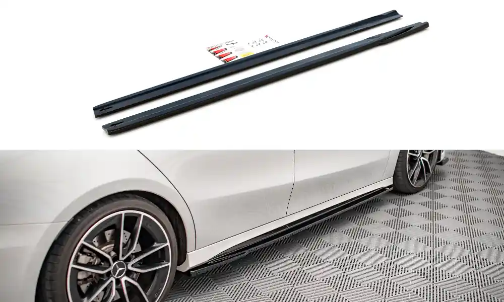 Nástavce prahů V.2 Mercedes A35 AMG / AMG-Line W177 Expresní Doručení