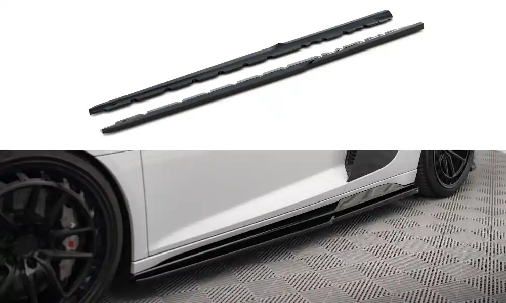 Nástavce prahů V.2 Audi R8 Mk2 facelift Jen Po Omezenou Doba