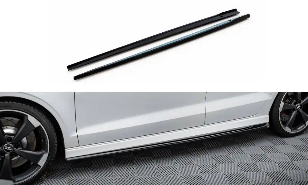Nejprodávanější Nástavce prahů V.2 Audi RS3 Sedan 8V facelift