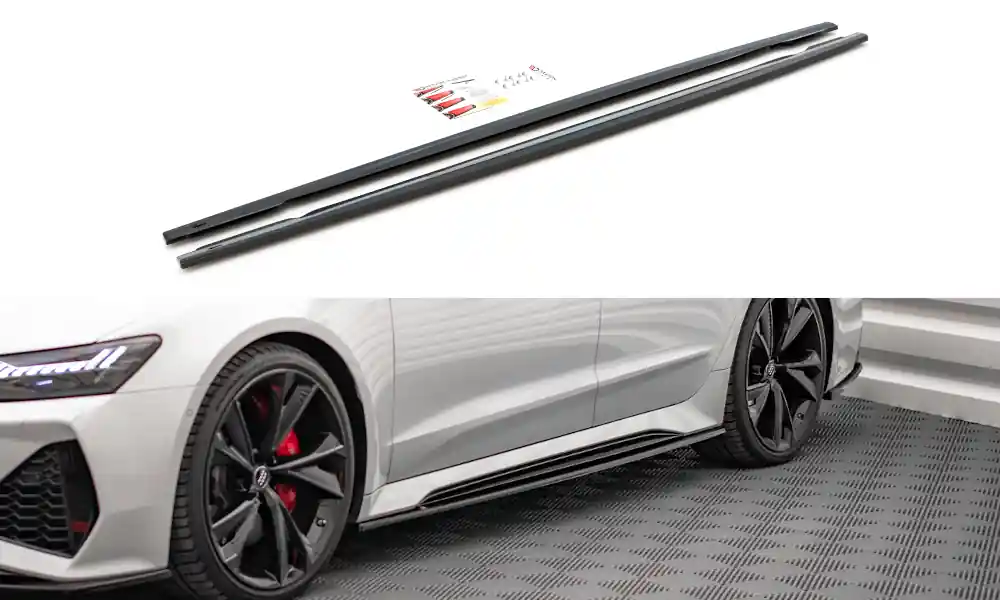 Nástavce prahů V.2 Audi RS6 C8 / RS7 C8 Jen Po Omezenou Doba