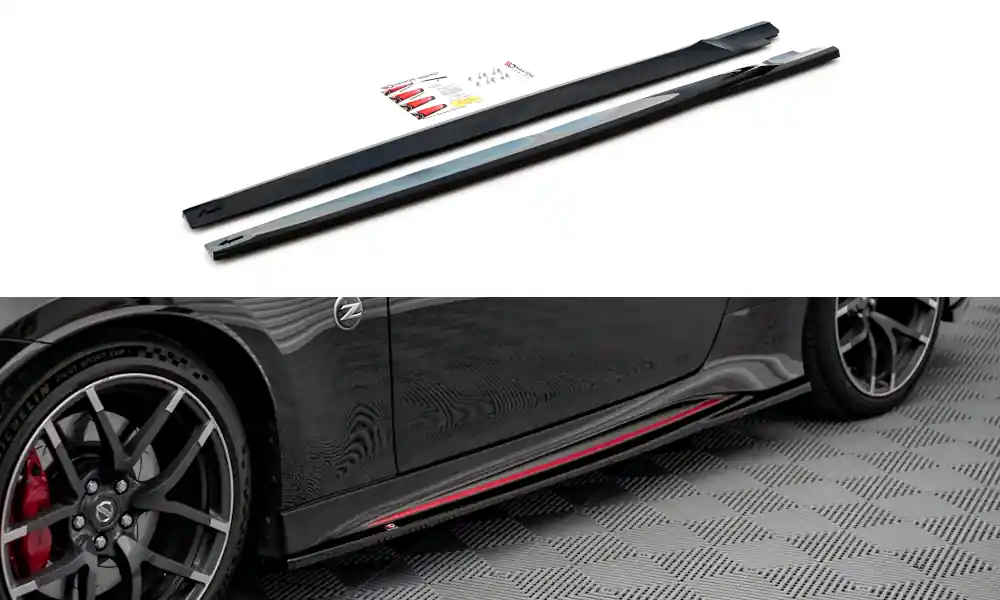 Nástavce prahů V.2 Nissan 370Z Nismo facelift Víkendová Akce