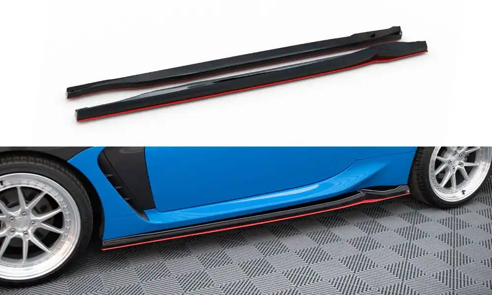 Nástavce prahů V.2 Toyota GR86 Mk1 Cenový Hit