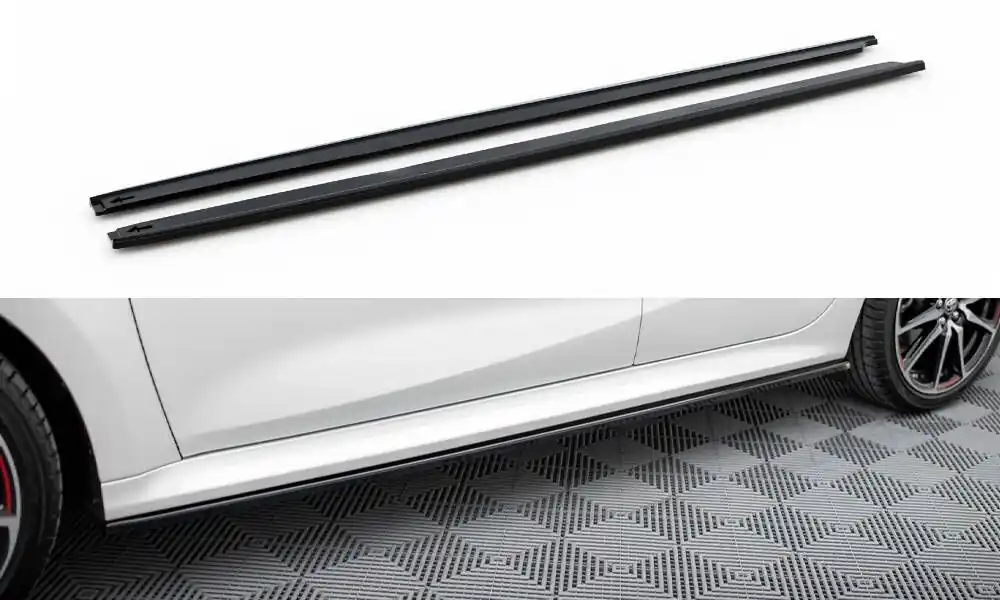 Nástavce prahů V.2 Toyota Yaris Mk4 Vysoce Kvalitní