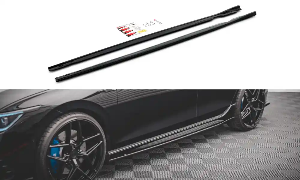 Nástavce prahů V.2 Volkswagen Golf R Mk8 Omezená Nabídka