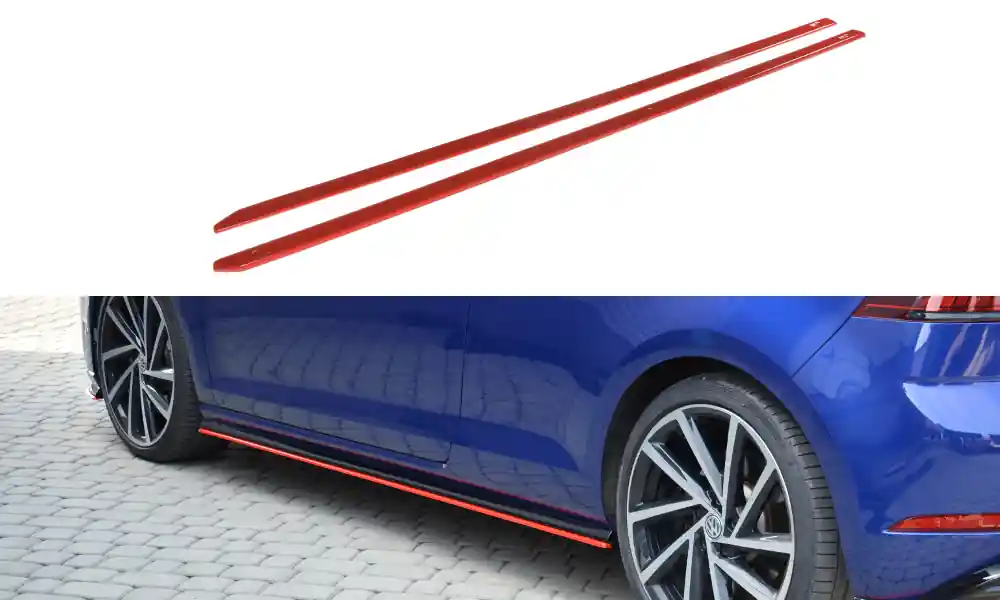 Víkendová Akce Nástavce prahů V.2 VW Golf 7 R / R-Line facelift