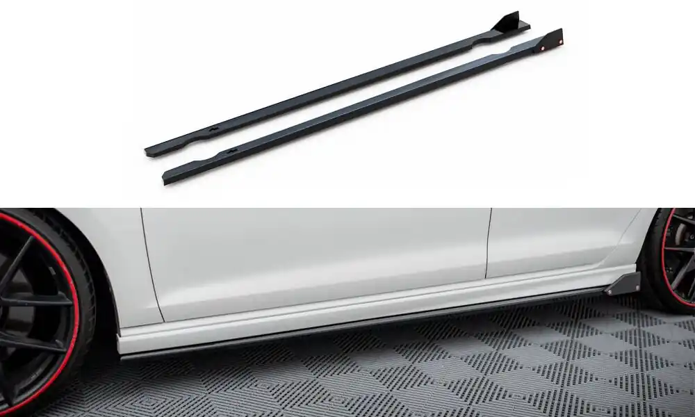 Nástavce prahů V.3 + Flaps Volkswagen Golf R Mk7 Ověřený
