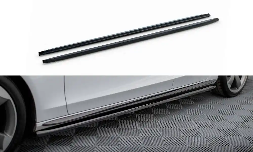 Nástavce prahů V.3 Audi A4 / A4 S-Line / S4 B8 Originální