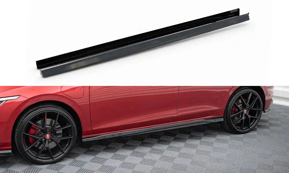 Pouze Dnes Nástavce prahů V.3 Volkswagen Golf GTI / GTE / GTI Clubsport / R-Line Mk8