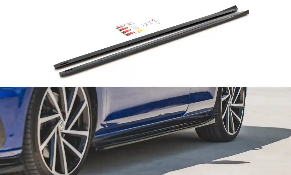 Nástavce prahů V.4 VW Golf 7 R / R-Line facelift Expresní Doručení