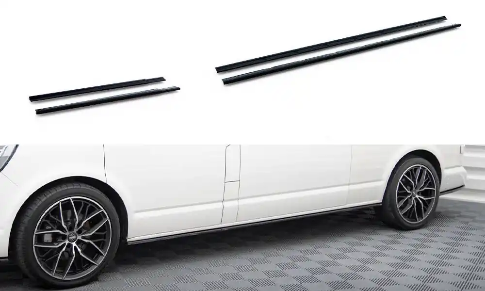 Nástavce prahů Volkswagen T6 Long facelift Must-Have