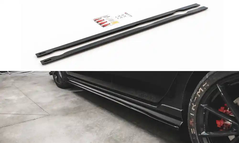Nástavce prahů VW Golf 7 GTI TCR Expresní Doručení