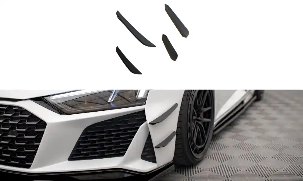 Přední nárazník Wings (Přední přítlačné křidélka) Audi R8 Mk2 facelift Přímo Od Výrobce