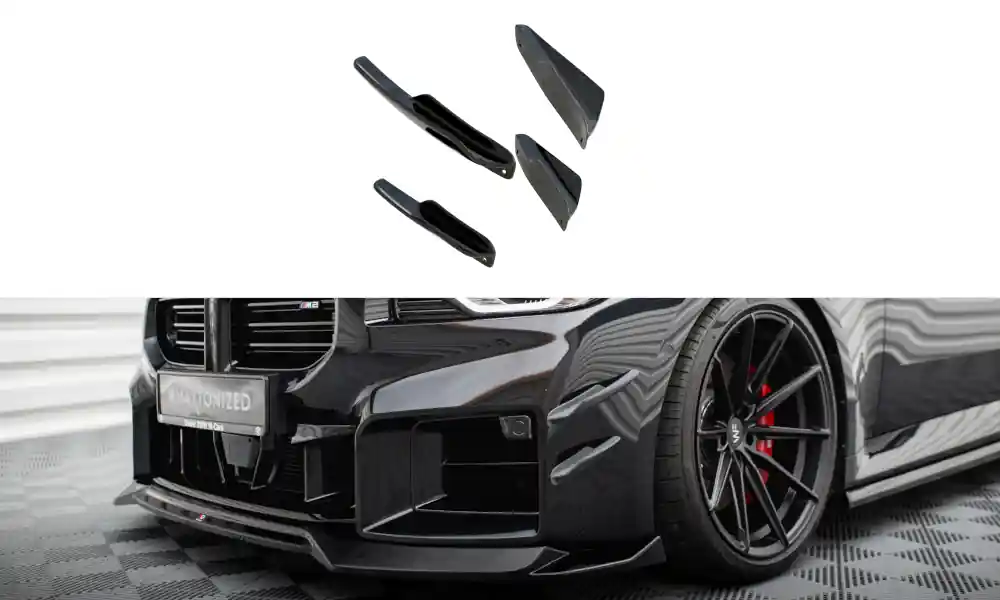 Horká Nabídka Přední nárazník Wings (Přední přítlačné křidélka) BMW M2 G87