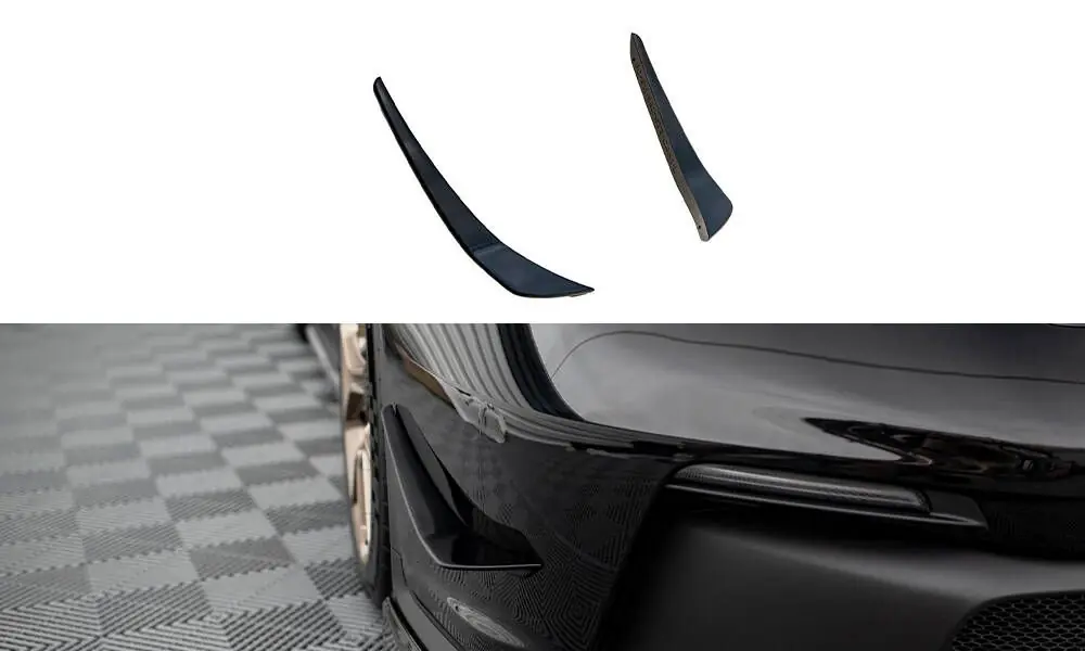 Přední nárazník Wings (Přední přítlačné křidélka) Porsche 911 992 GT3 Oblíbený