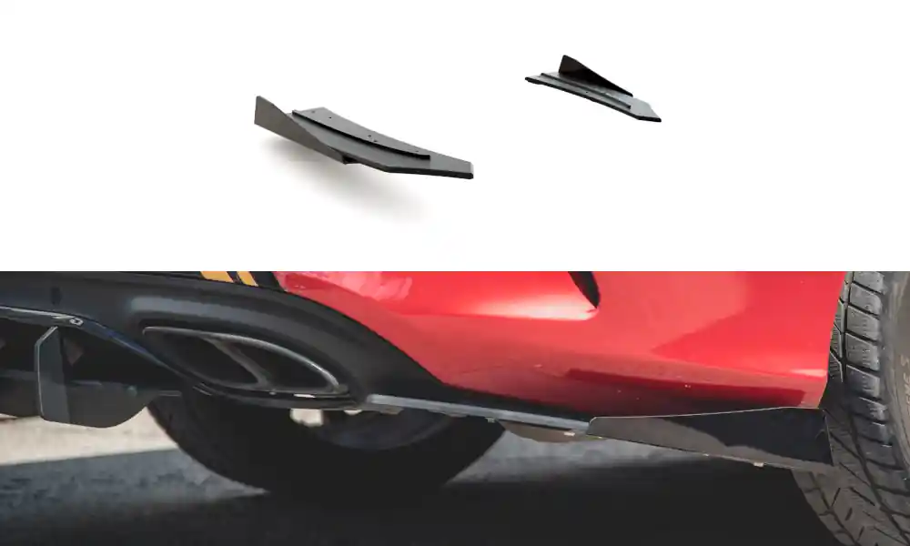 Ověřený Boční spoiler pod zadní nárazník + Flaps Mercedes-AMG C43 Coupe C205