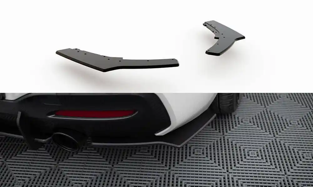 Boční spoiler pod zadní nárazník V.2 for BMW 1 F20 M-Pack M140i Jen Po Omezenou Doba