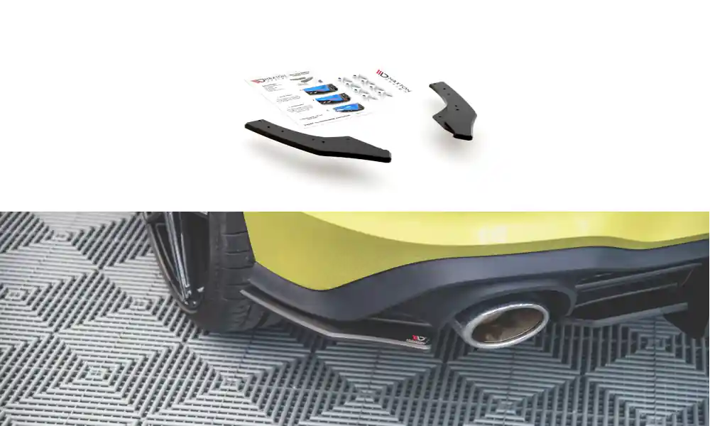 Boční spoiler pod zadní nárazník Volkswagen Golf 8 GTI Clubsport Cenová Bomba