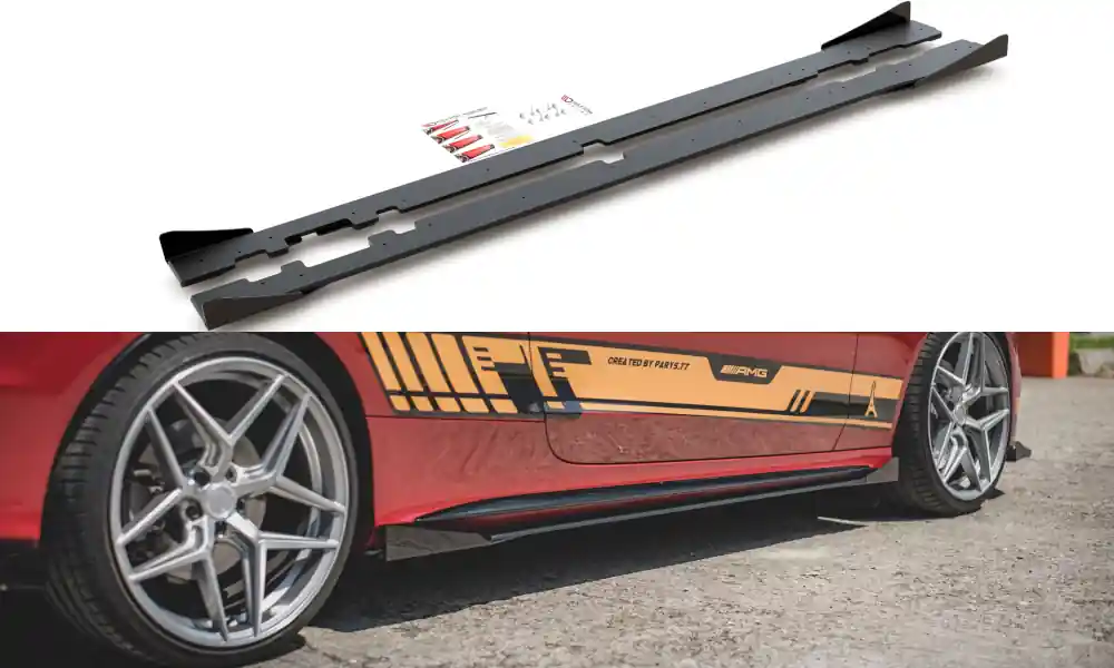 Must-Have Nástavce prahů + Flaps Mercedes-AMG C43 Coupe C205