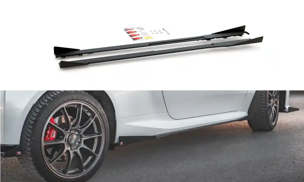 Přímo Od Výrobce Nástavce prahů + Flaps Toyota GR Yaris Mk4
