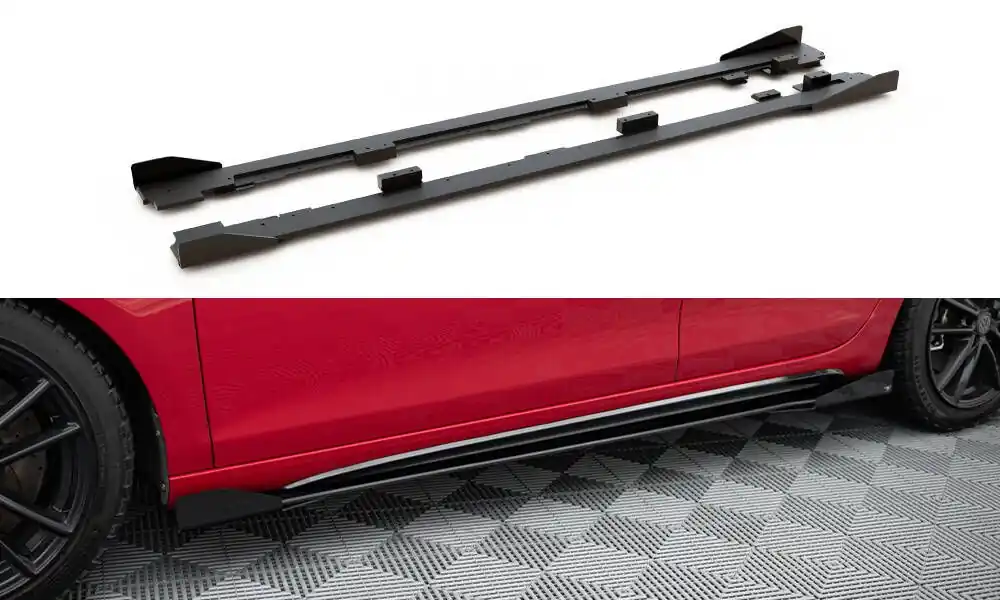 Autentický Nástavce prahů + Flaps Volkswagen Golf GTI Mk6