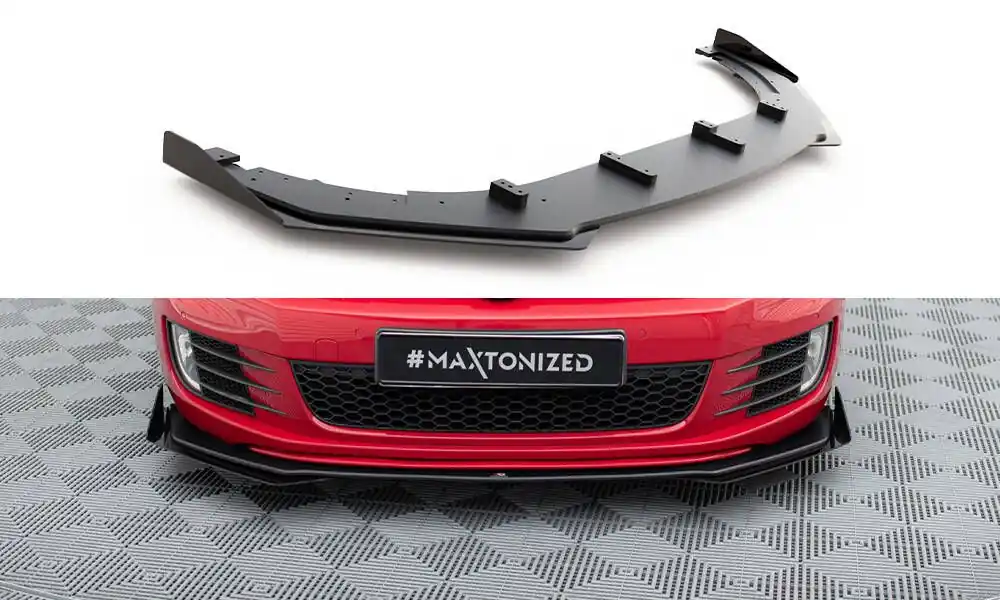 Spoiler pod přední nárazník V.3 + Flaps Volkswagen Golf GTI Mk6 Výhodná Nabídka