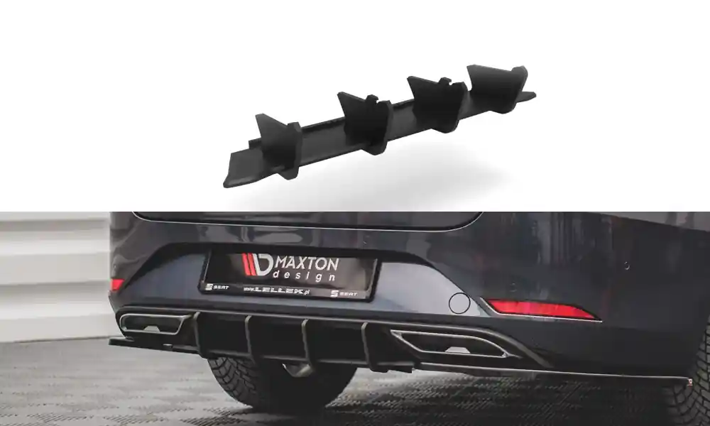 Středový spoiler pod zadní nárazník Seat Leon FR ST Mk4 Expresní Doručení