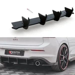 Zlevněný Středový spoiler pod zadní nárazník V.1 Volkswagen Golf 8 GTI