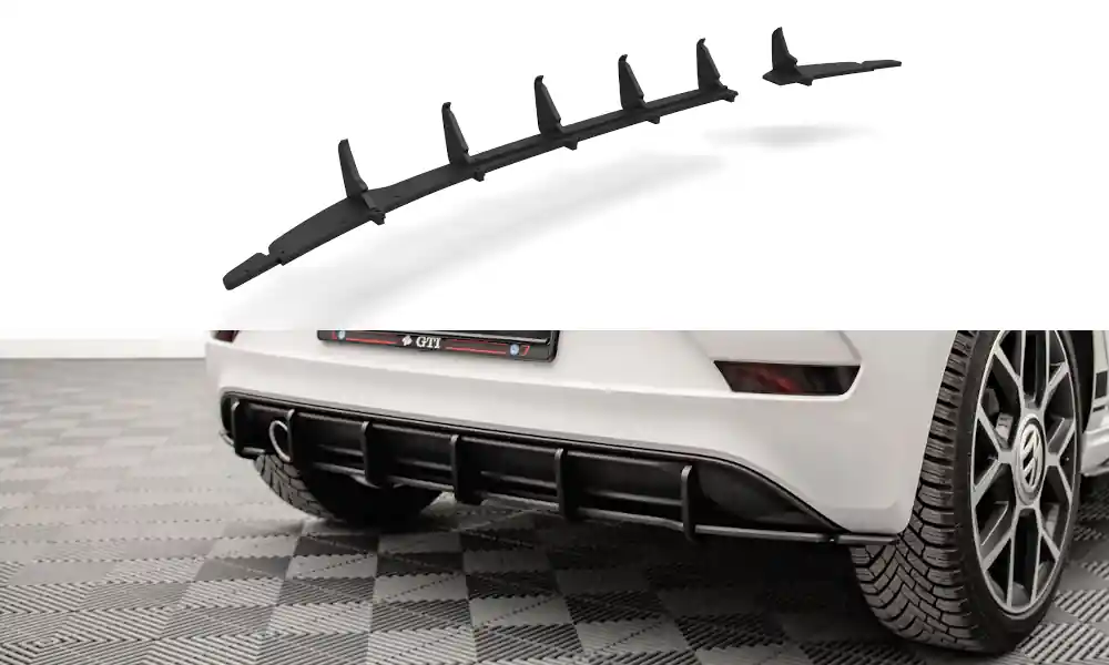 Středový spoiler pod zadní nárazník Volkswagen Up GTI Doprava Zdarma
